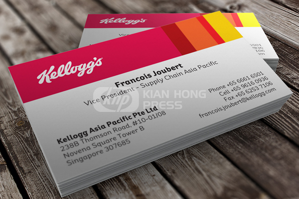 Kellogg business Card