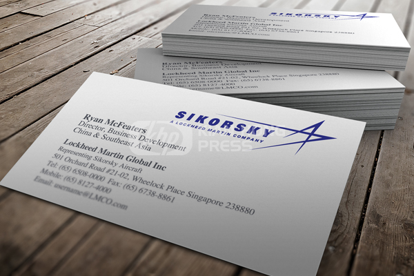 Sikorsky business Card